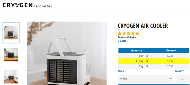 "Cryogen Air Cooler