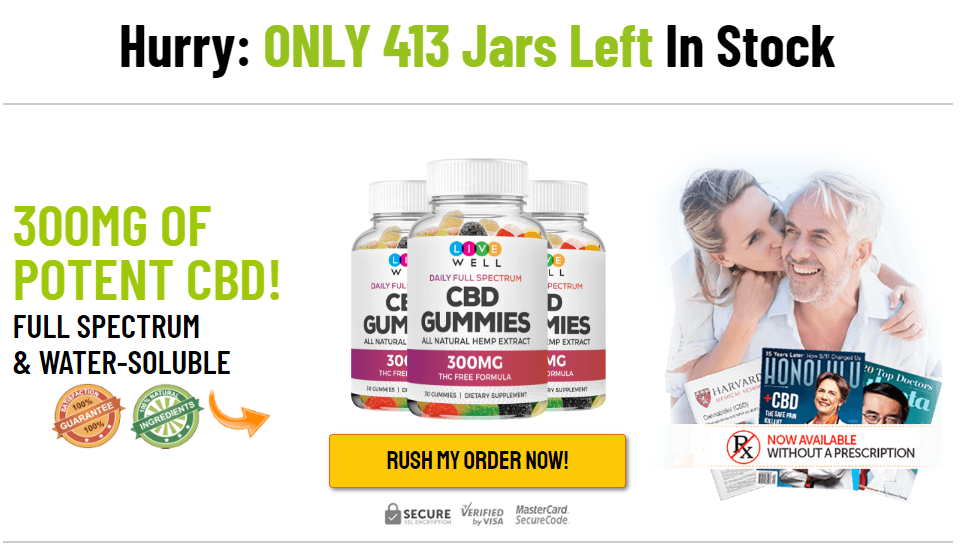 Live Well CBD Gummies Reviews *Pros & Cons* Shocking Reported About Side Effects?