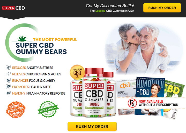 Super CBD Gummies Reviews: Price & Ingredients or Benefits For Canada Customers?